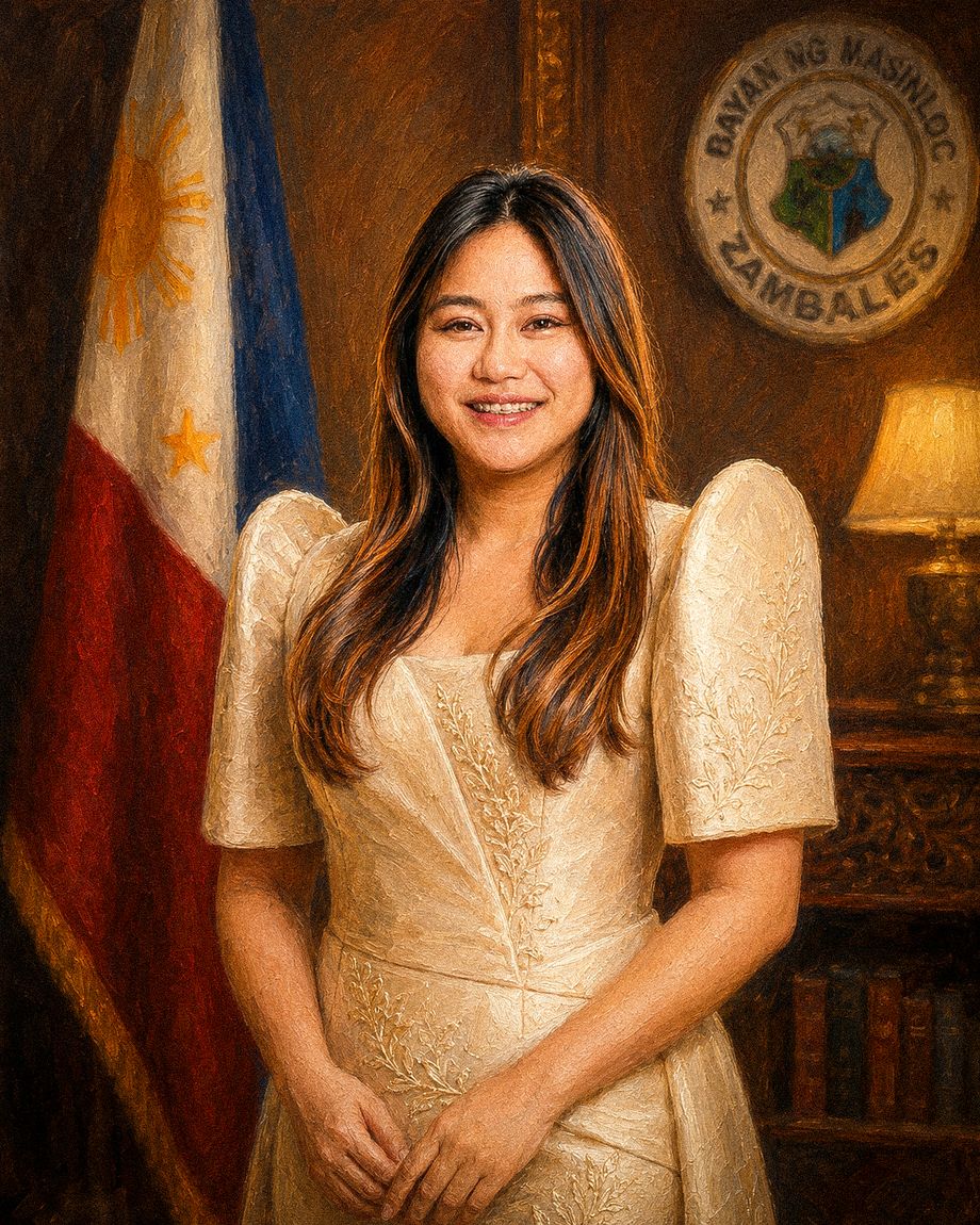 Portrait of Hazel Jalata Lim, Municipal Mayor of Masinloc